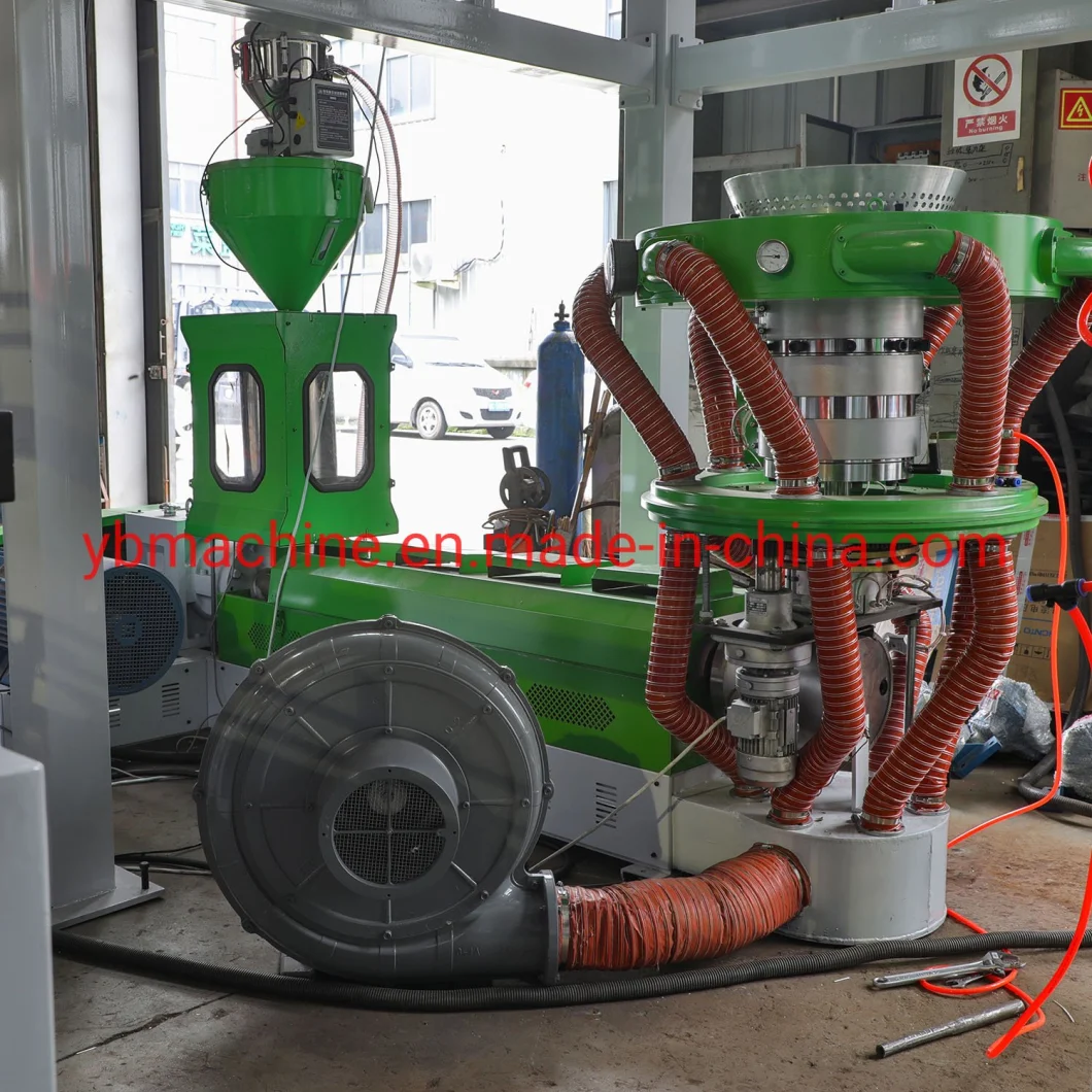 High Speed PE LDPE HDPE PLA Biodegradable Blowing Film Machine with Rotary Die Single Layer Extruder Price